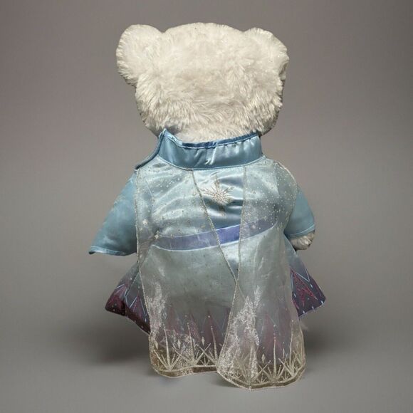 Build a Bear Disney Frozen II Elsa Plush Stuffed Toy BAB White & Sparkle Fur 17" - Picture 4 of 6